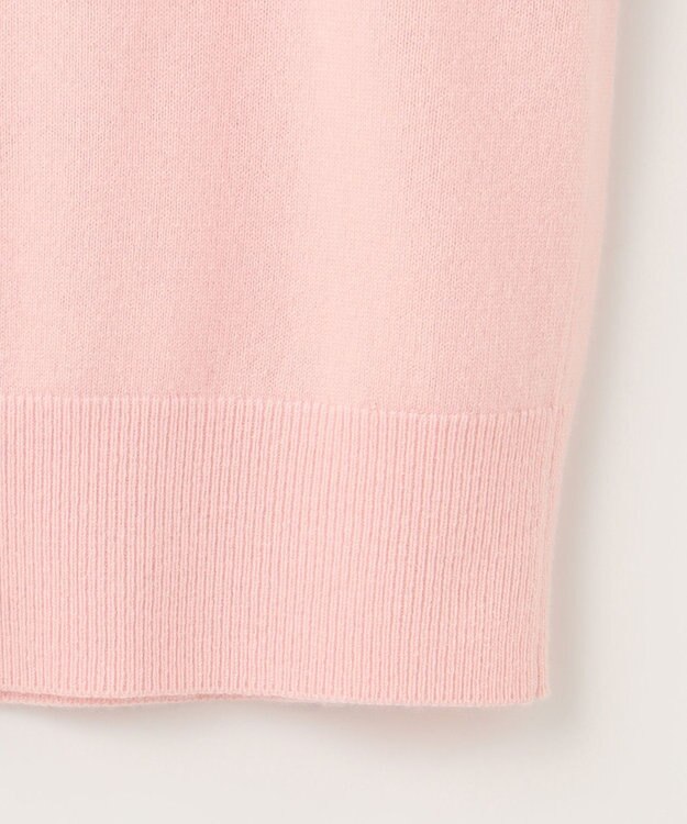 組曲 L 【アンサンブル対応可】ピュアカシミヤ ビジューカーディガン ピンク系