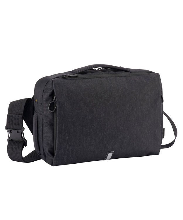 ACE BAGS & LUGGAGE ace. エース ハンスリーSDH ショルダーバッグ ボディバッグ B5ファイル 杢調生地  67791 ブラック