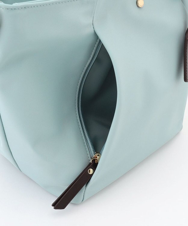 J.PRESS LADIES 【WEB限定】2wayナイロン Midium トート バッグ サックスブルー系