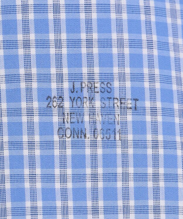 J.PRESS MEN 【WEB・一部店舗限定】コットンマルチチェック シャツ/B.D サックスブルー系4