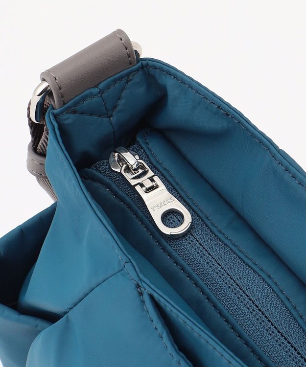 Y'SACCS 【ナイロンタフタ】トラベルショルダー mini ブルー