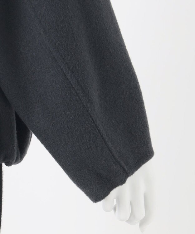 23区 【エステータ】ブラッシュドラムズウール ブルゾン スレートグレー系