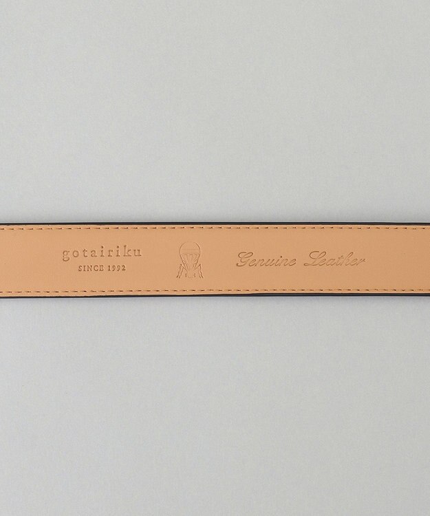 GOTAIRIKU 大人ボトムにはコレ【定番】オイルドレザー ドレスベルト_ブラック（25年モデル） ブラック系