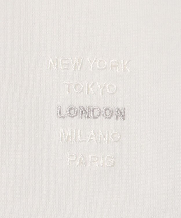 ICB 【30th ANNIVERSARY】 LONDONフォトプリント ロングスリーブTシャツ オフホワイト