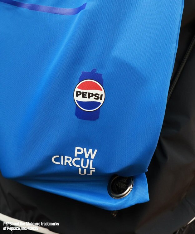 PW CIRCULUS 〈Pepsiコラボ〉【UNISEX】オリジナルナップサック ブルー系