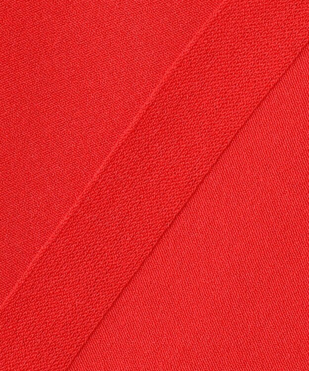 23区 S 【洗える】レーヨンポリエステルストレッチ ドルマン ニット オレンジ系