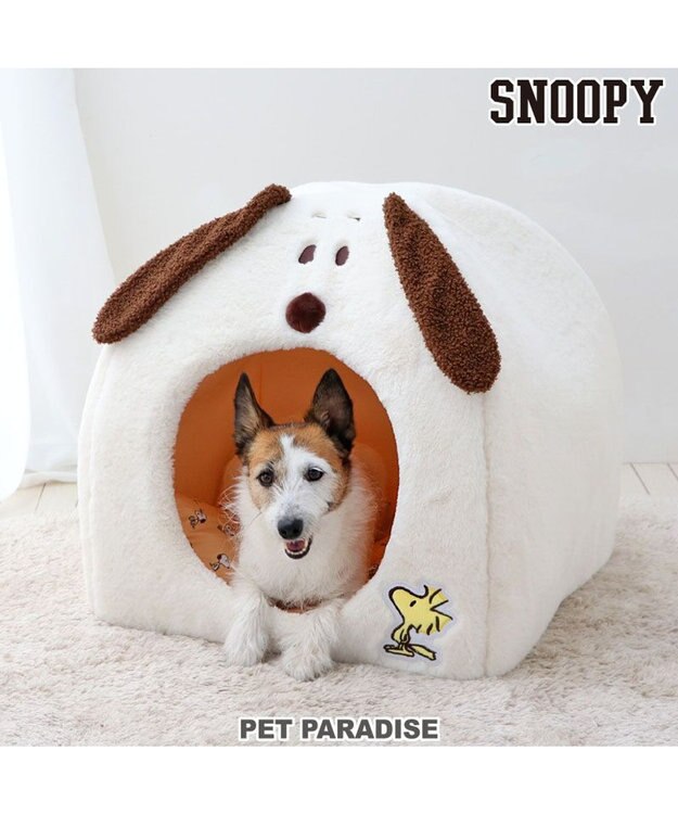 PET PARADISE スヌーピー 顔ハウス 47cm×47cm 顔ハウス