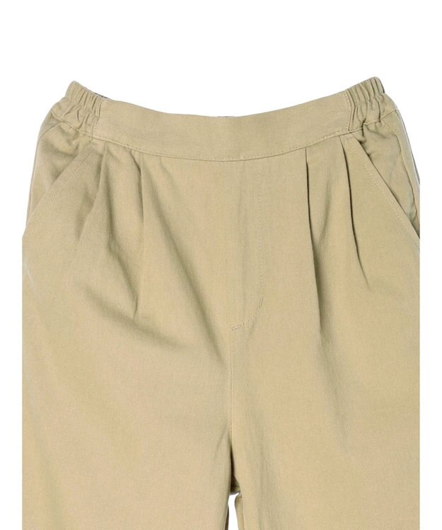 CRAFT STANDARD BOUTIQUE 綿ピーチ綺麗シルエットパンツ Beige