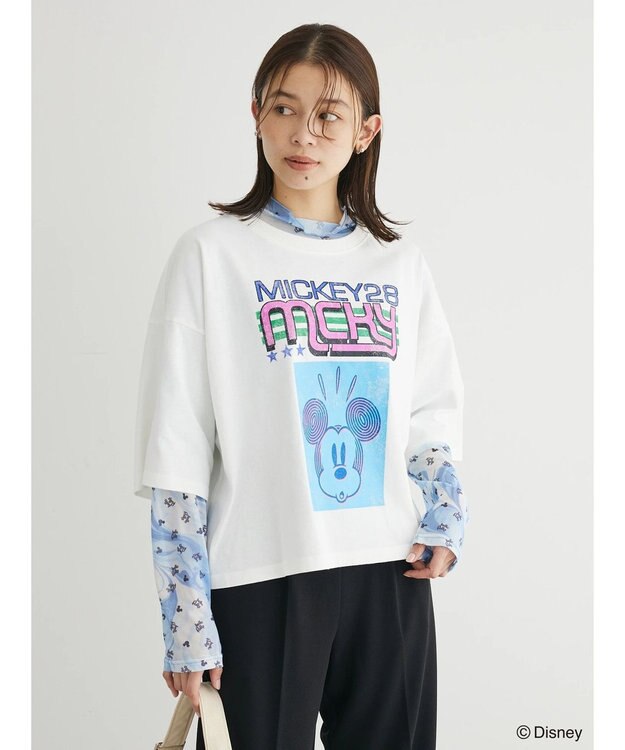 Green Parks Ｄｉｓｎｅｙ／ショート丈グラフィックＴＥＥ Off White