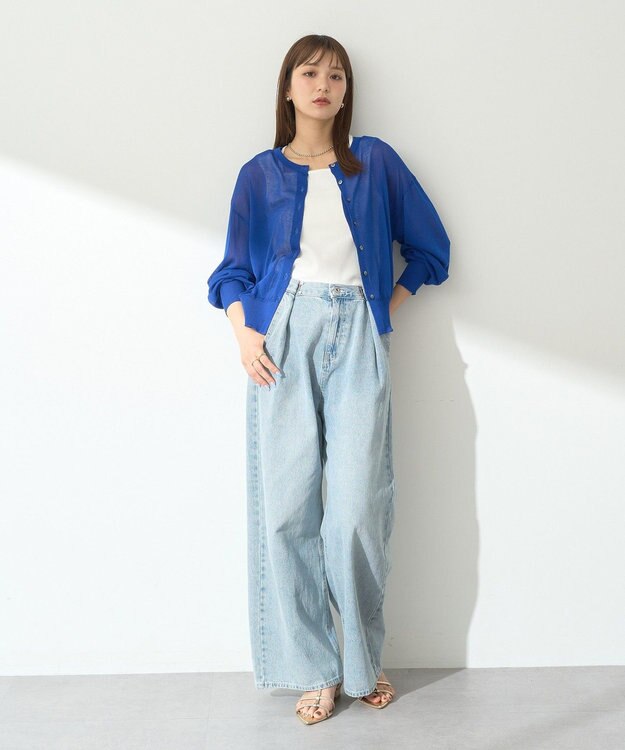 earth music&ecology レイヤードカットタンクトップ Off White