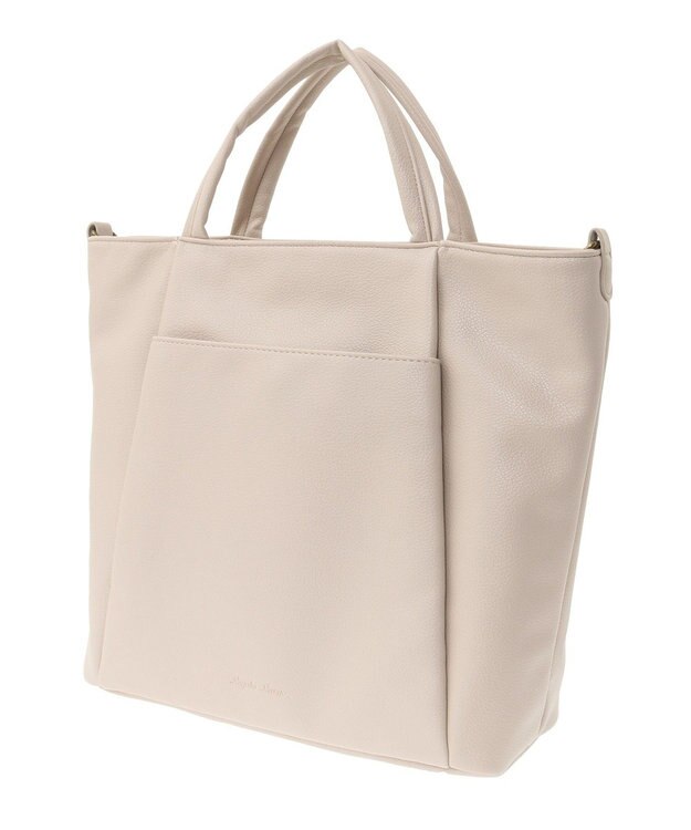 Green Parks ・Ｌｅｇａｔｏ　Ｌａｒｇｏ　ざっくり収納バッ Ivory