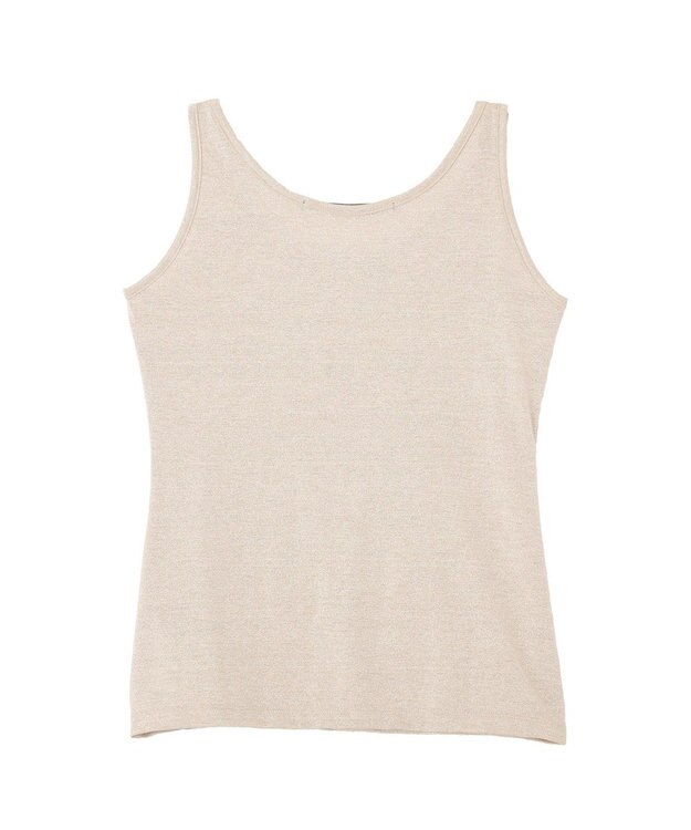 YECCA VECCA ラメタンクトップ Light Beige