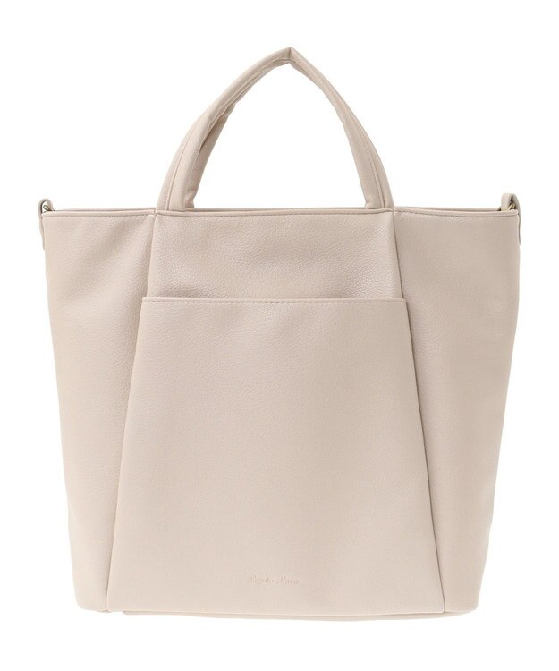 Green Parks ・Ｌｅｇａｔｏ　Ｌａｒｇｏ　ざっくり収納バッ Ivory