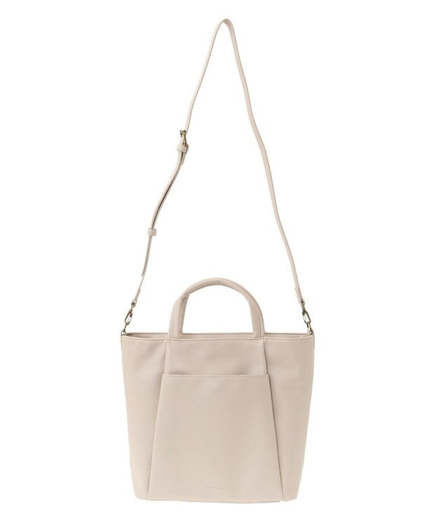 Green Parks ・Ｌｅｇａｔｏ　Ｌａｒｇｏ　ざっくり収納バッ Ivory