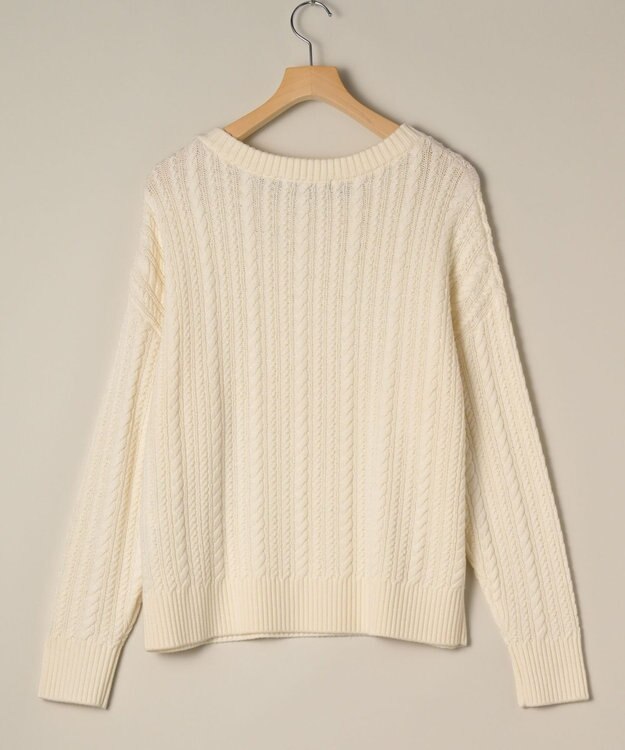 ONWARD Reuse Park 【23区】ニット秋冬 オフホワイト