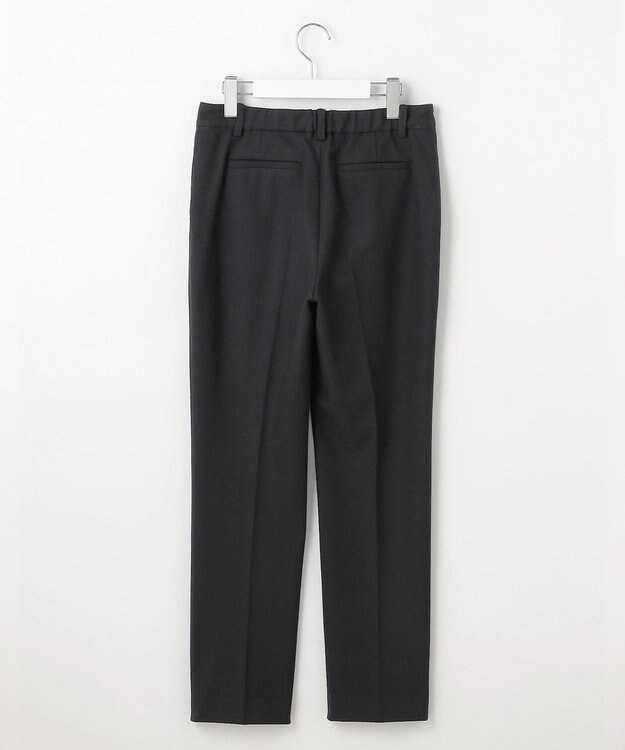 J.PRESS LADIES L 【洗える】チェルビック テーパード パンツ ネイビー系