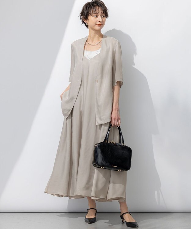 23区 【洗える】ヘルシーインナー タンクトップ ホワイト系