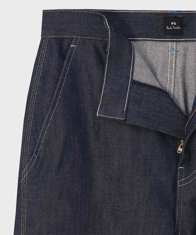 Paul Smith コントラストステッチ デニムトラウザーズ ダークインディゴ