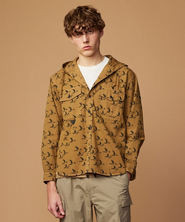 JOSEPH ABBOUD MOUNTAIN 【サスティナブル・ソフト・男女兼用】Teemu Jarviコラボシャツ キャメル系5