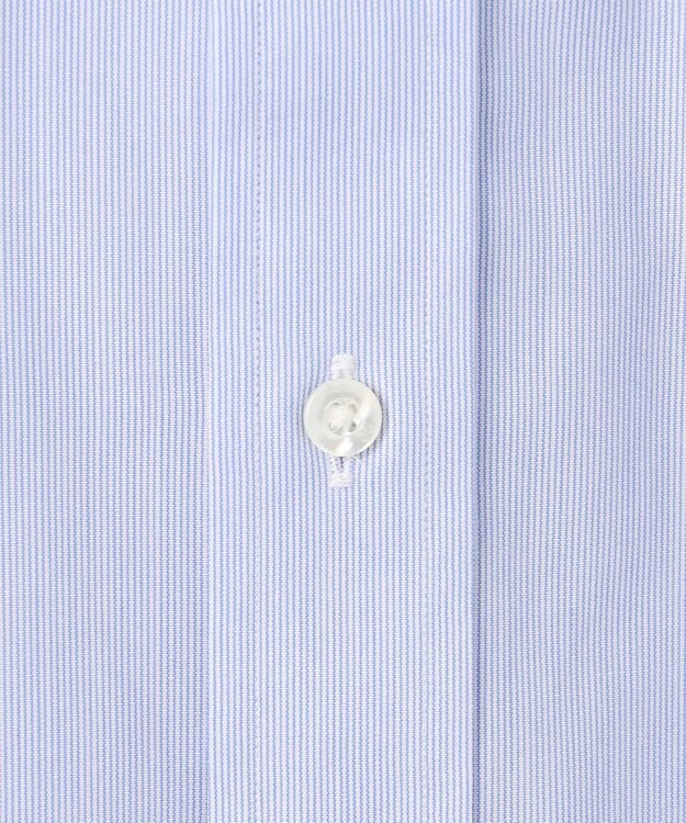 J.PRESS MEN 【Single Needle Tailoring / 形態安定】マイクロストライプ シャツ / ワイドカラー ネイビー系1