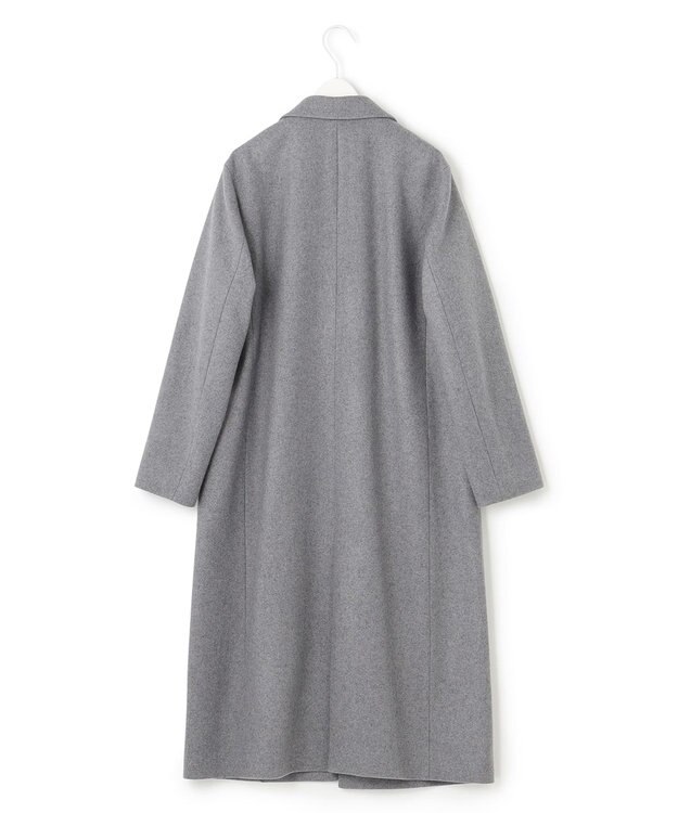 ICB ウールライトメルトン チェスターコート ライトグレー系