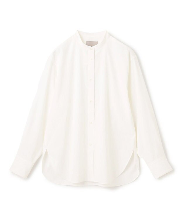 UNFILO バンドカラー コンフォートシャツ オフ