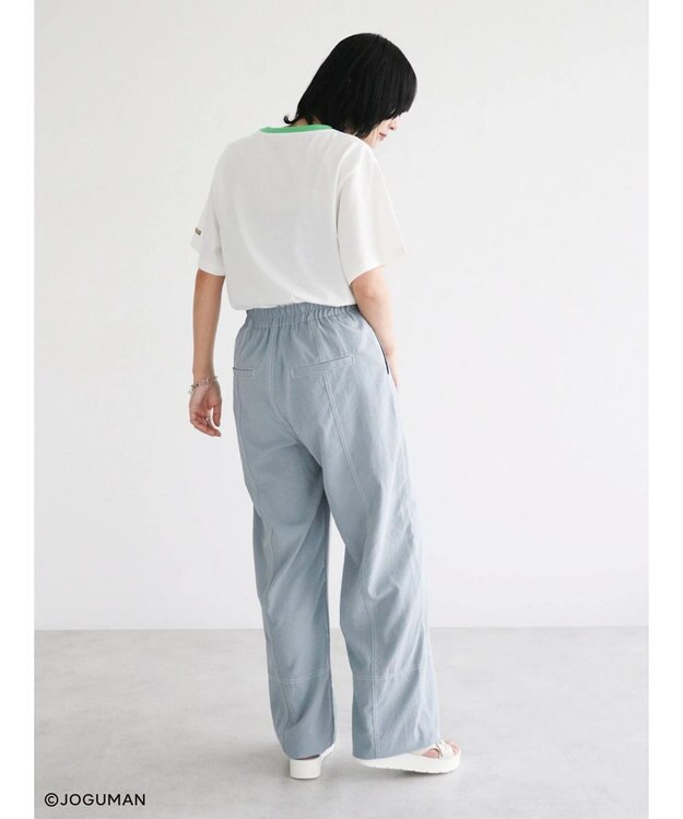 Green Parks ジョグマン／ワンポイントリンガーＴシャツ Off White