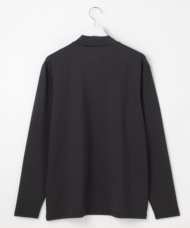 PW CIRCULUS 【MEN】ロングスリーブポケットモック ブラック系