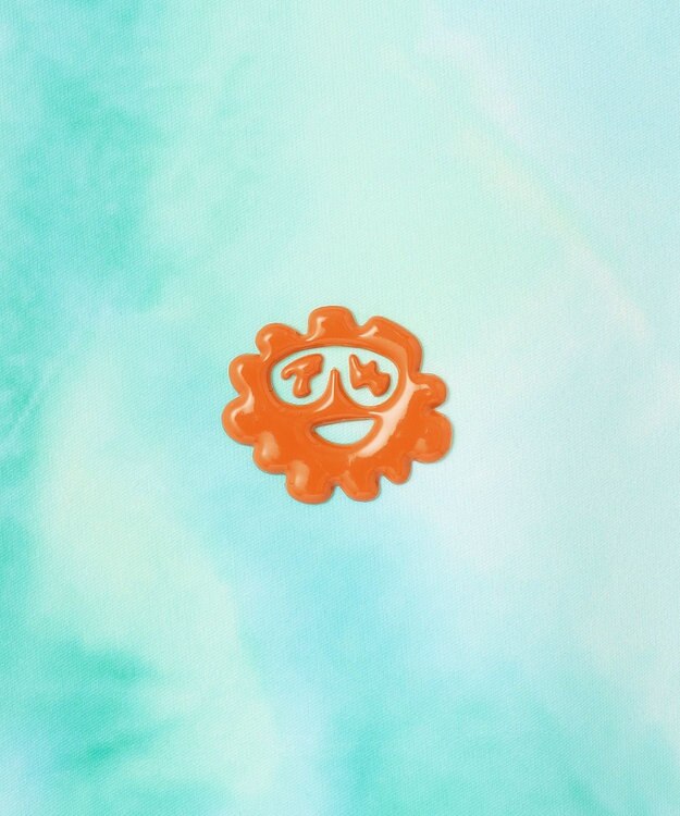 PW CIRCULUS 【吸水速乾  / UV遮蔽率99.5%  UVカット / ストレッチ】【WOMEN】タイダイ柄モックネックT ゴルフウェア レディース ブルー系5