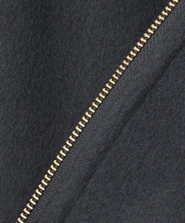 23区 【エステータ】ブラッシュドラムズウール ブルゾン スレートグレー系