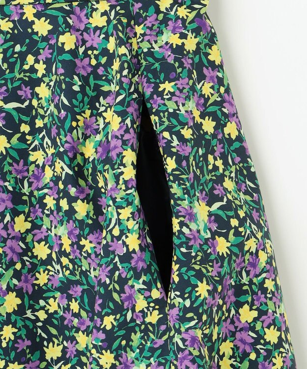 組曲 【23AW】フラワープリント ドラマティック スカート パープル系5