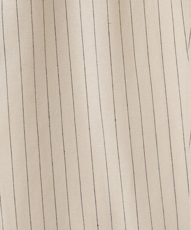 WEGO 【ユニセックス着用アイテム/手洗い可/SETUP可/ウエストゴム】リネンレーヨンイージーパンツ オフホワイト