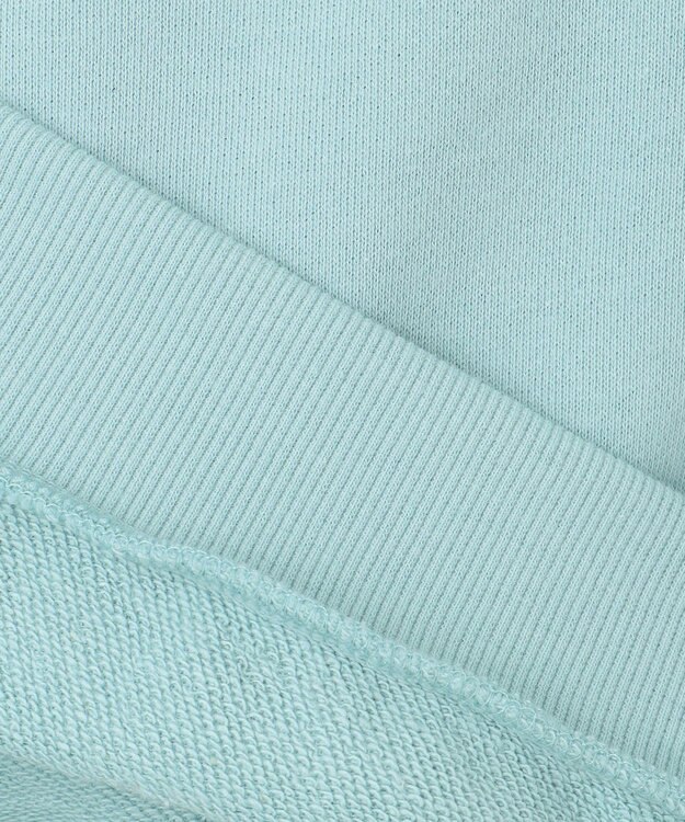 ANY KIDS 【らくっトレーナー】アニマル 裏毛 サガラ刺しゅう トレーナー エメラルドグリーン（イヌ）