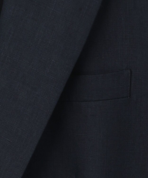 JOSEPH HOMME WASHED LINEN OX JACKET ネイビー系