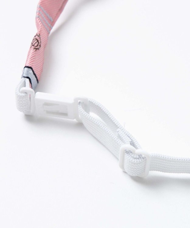 WEGO 【SCHOOL ITEM】エンブレム柄スクールネクタイ ピンク