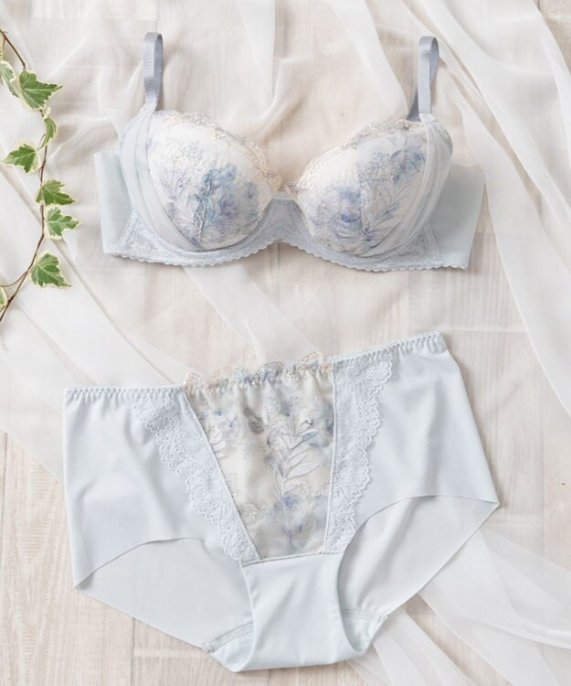 Wing 3/4カップブラ 【エアリーソフトブラ】 ふんわり軽いつけごこち　ウイング／ワコール　KB2201 チャコールグレー