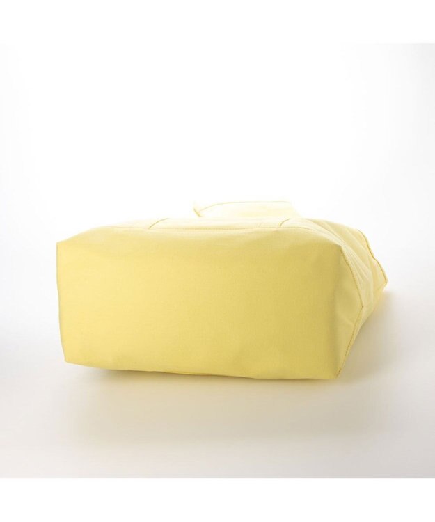 UNBILLION カシュカシュ cachecache / 裏コーディングキャンバスビッグトートバッグ イエロー