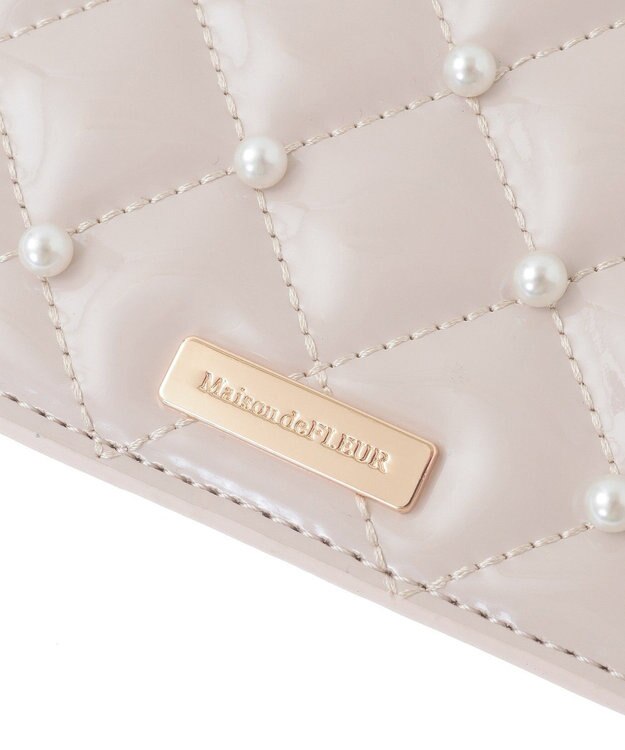 Maison de FLEUR エナメルパールフラグメントケース Pink