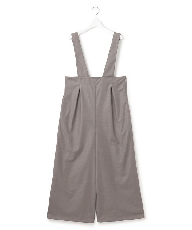 J.PRESS YORK STREET 【WOMEN】ハイウエストサロペット グレー系