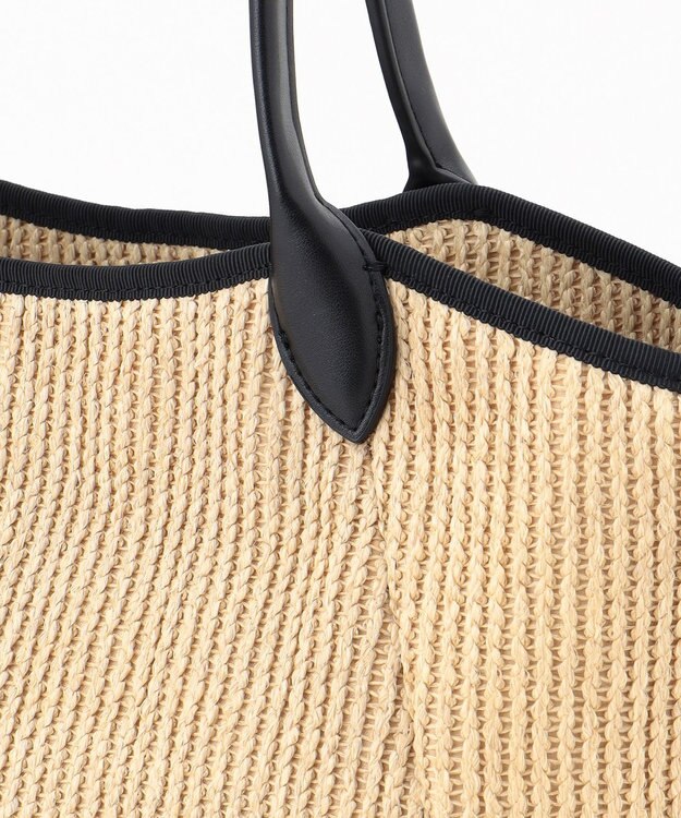 TOCCA 【A4サイズ対応】T-JARDIN BASKET かごバッグ ベージュ系