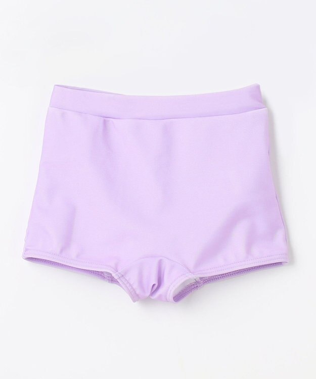 ANY KIDS 花柄 チュニック 水着 ラベンダー系花柄