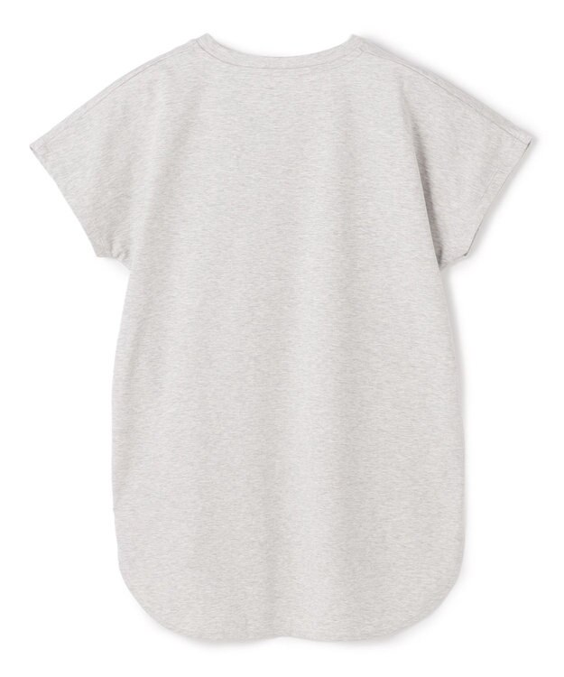 UNFILO BEAUTY FORM-T cotton ロゴ フレンチスリーブ Tシャツ TOPグレー