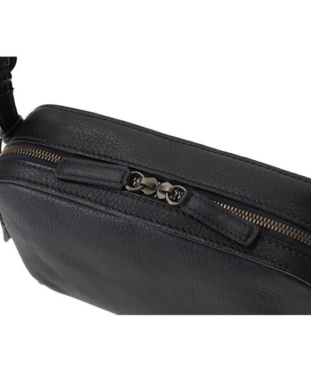 genten トスカ BOX型ミニショルダーバッグ ネイビー