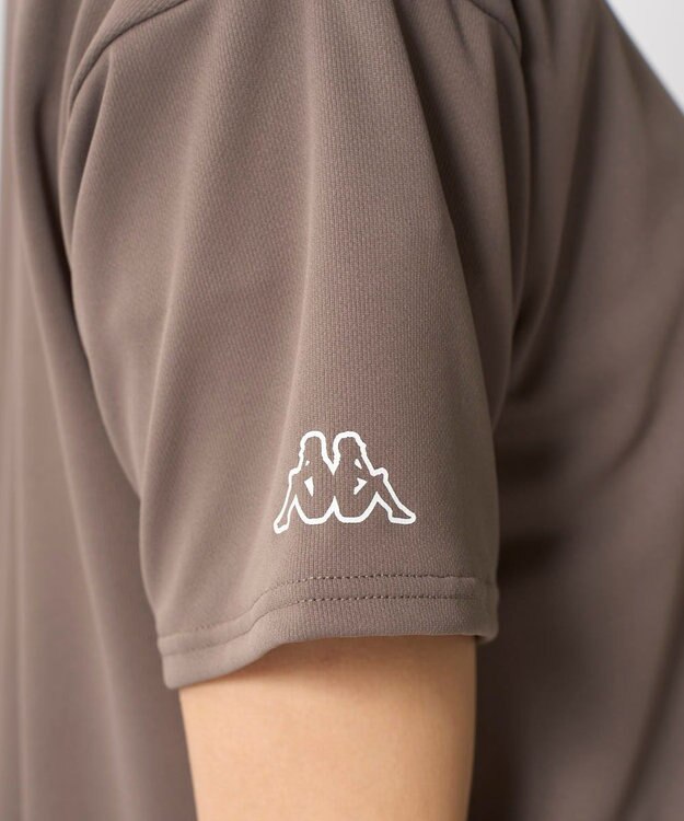 OP／FILA 【Kappa】サイドシャーリングTシャツ 4点セット水着 ブラウン