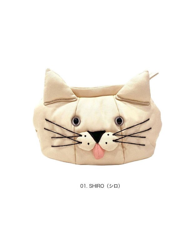 ROOTOTE 3542【ルートート】EU.ウィズルー.ネコ-A 01：シロ