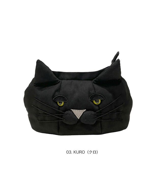 ROOTOTE 3542【ルートート】EU.ウィズルー.ネコ-A 03：クロ