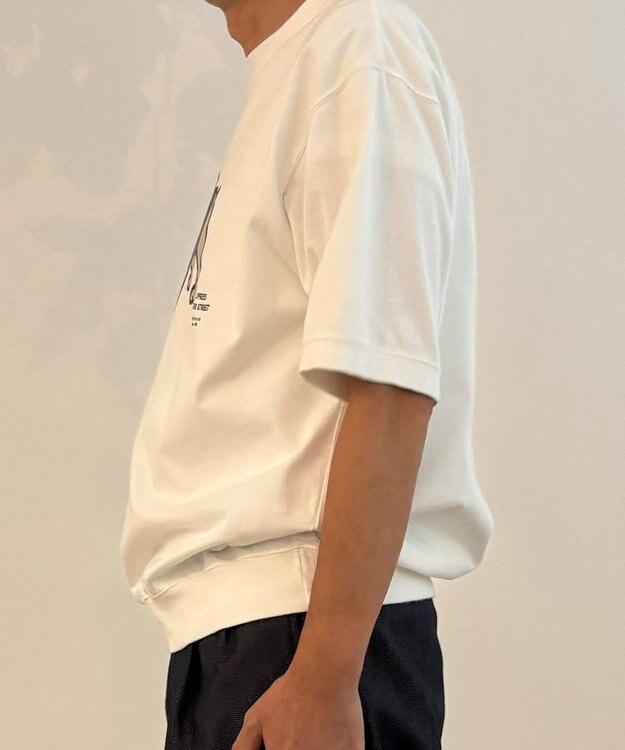 ONWARD Reuse Park メンズ商品【J.PRESS MEN】カットソー春夏 ホワイト