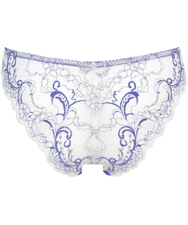 Wing Wing Lesiage　【2820シリーズ】　Ｔバックショーツ　PB2820・PB2821とペア　はきこみ丈あさめ　ウイング／ワコール　PF2822 ブルー