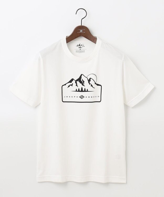 JOSEPH ABBOUD MOUNTAIN 【UNISEX】サスティナブル オーガニックコットンTシャツ ホワイト系