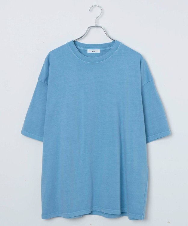 WEGO 【ユニセックス着用ITEM/綿100％/SMLXLサイズ】ビックコットンT ブルーその他